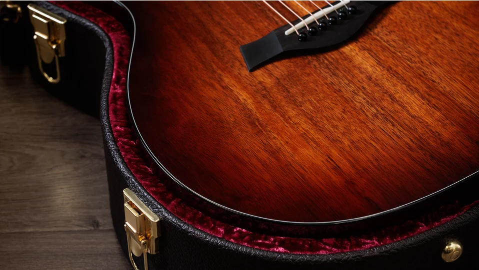 224ce-K DLX Hawaiian Koa Acoustic-Electric Guitar | Taylor Guitars